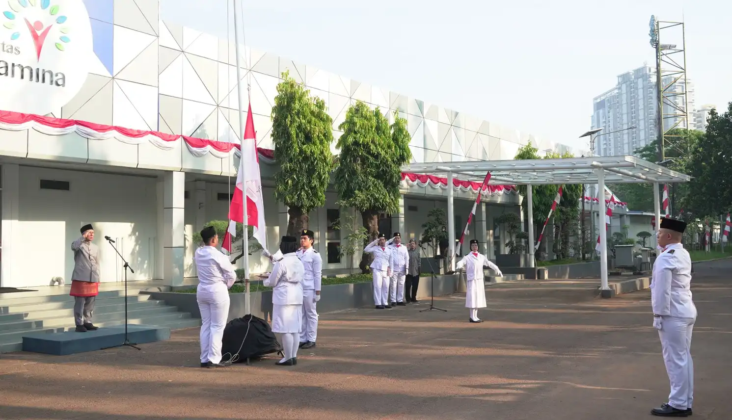 Upacara Peringatan HUT ke-80 RI