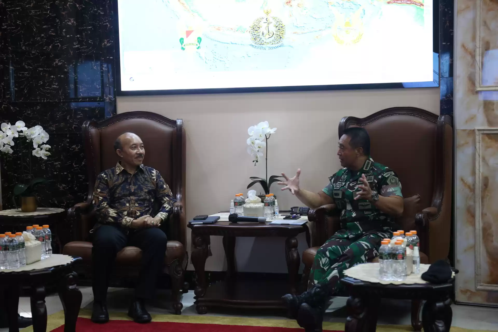 Audiensi Universitas Pertamina dengan Panglima TNI