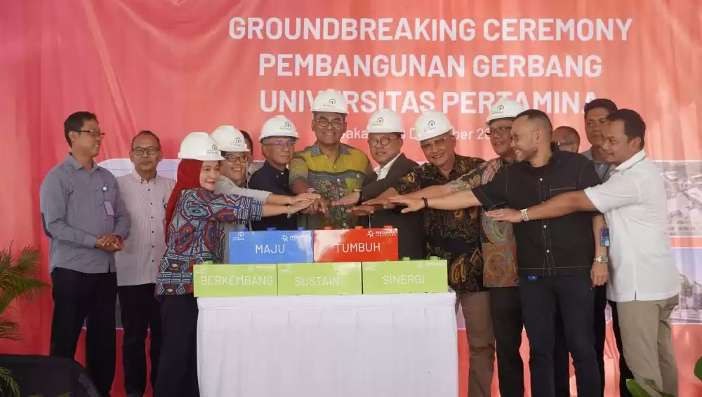 Ground Breaking Ceremony Pembangunan Gerbang UPER